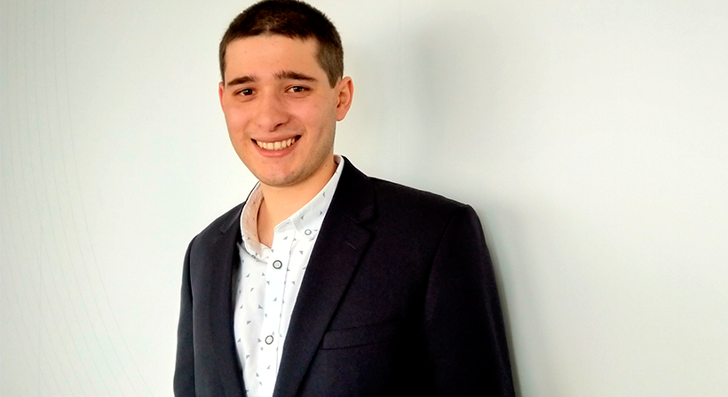 João Carvalho, aluno do Mestrado Integrado em Engenharia Informática (MIEI) da FCT/UNL